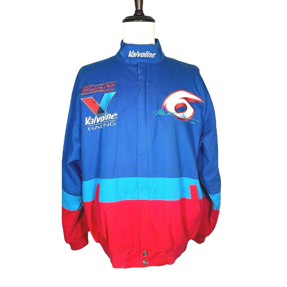 NASCAR | Men | Vintage Chase Authentics 90s Mark Martin Racing Jacket | Large